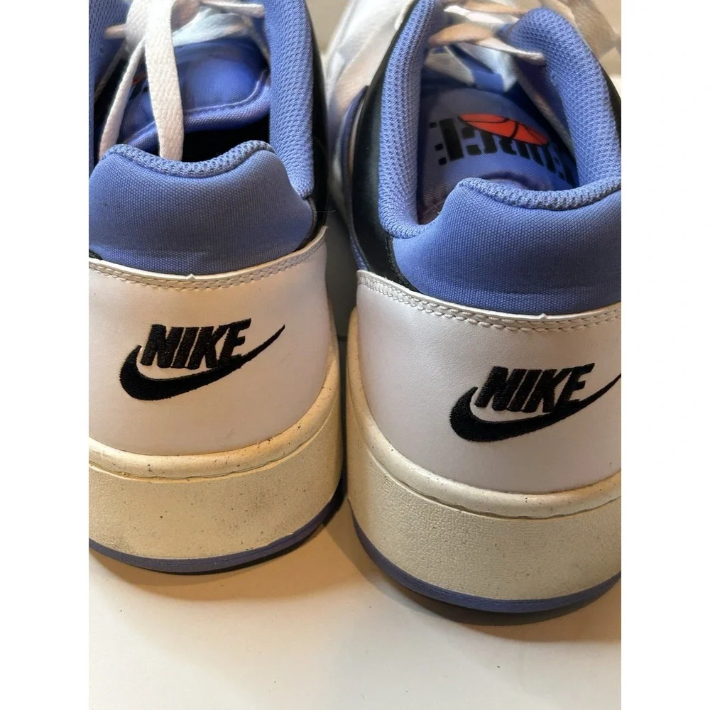 Nike Full Force Low FB1362-100 Men's Size 11 White Black Blue Polar - Picture 10 of 13